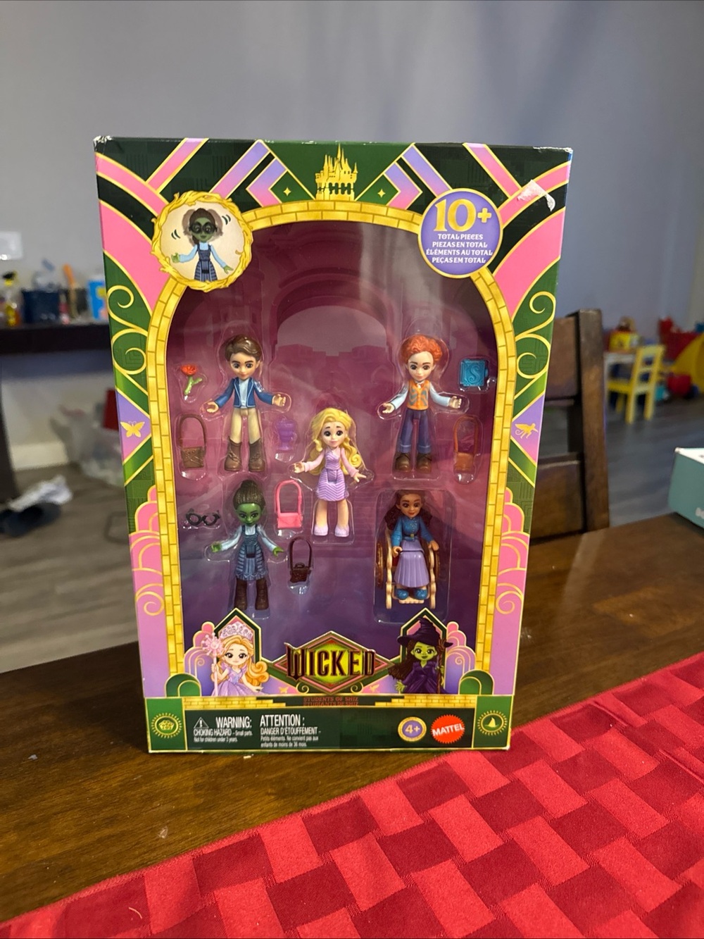 Wicked  Doll Playset - Pink & Green Kids Toy Set